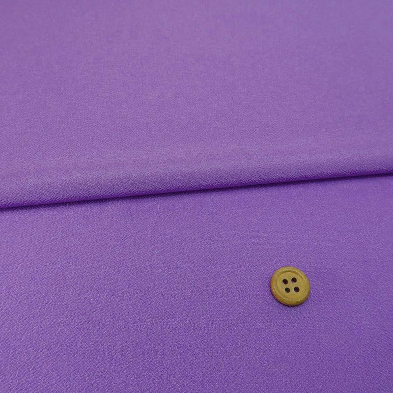 つまみ細工用カット済み生地・一越ちりめん(こいふじいろ) 3cm角 裁断済みひとこしちりめん カット済縮緬布地 30ミリ角 濃い藤色