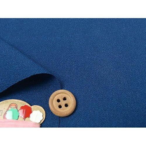 つまみ細工用カット済み生地・一越ちりめん(薄紺) 3cm角 20枚/100枚