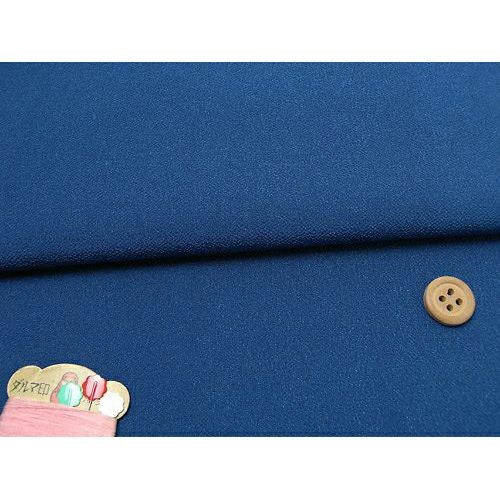 つまみ細工用カット済み生地・一越ちりめん(薄紺) 3cm角 裁断済みひとこしちりめん カット済縮緬布地 30ミリ角 瑠璃紺色裁断済みひとこしちりめん カット済縮緬布地 30ミリ角 瑠璃紺色