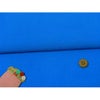 つまみ細工用カット済み生地・一越ちりめん(ターコイズブルー) 3cm角 裁断済みひとこしちりめん カット済縮緬布地 30ミリ角 千草青色裁断済みひとこしちりめん カット済縮緬布地 30ミリ角 千草青色