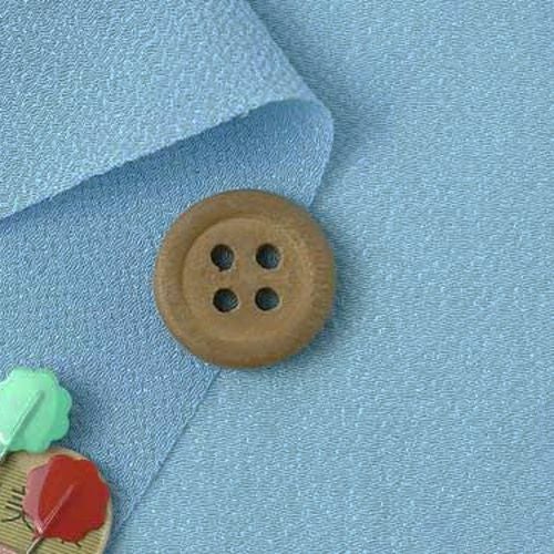 つまみ細工用カット済み生地・一越ちりめん(水色) 3cm角 20枚/100枚