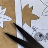 ちりめん手芸キット 風物短冊 11月 ふくろうと紅葉 フクロウ梟タペストリー ちりめん細工 縮緬押し絵クラフトキット