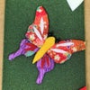 ちりめん手芸キット 風物短冊 4月 花見の宴蝶の舞 お花見風景タペストリー手作りセット 春の和風クラフト簡単押絵