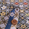 金襴生地(金らん)さくら七宝(黒) 10cm単位 切り売り 七宝柄 七宝模様 七宝文様 西陣織物きんらん 京都和布 ゴージャス