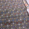 金襴生地(金らん)さくら七宝(黒) 10cm単位 切り売り 七宝柄 七宝模様 七宝文様 西陣織物きんらん 京都和布 ゴージャス