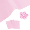 つまみ細工用カット済み生地・一越ちりめん(さくら色) 3cm角 裁断済みひとこしちりめん カット済縮緬布地 3センチ角 桜色