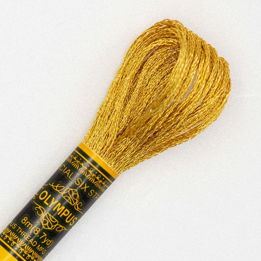 ラメ刺しゅう糸・シャイニーリフレクター(金色) |生地 和柄/和布