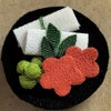 ちりめん手芸キット お供え膳 まごころの御供養飾り 御供え膳ちりめん細工 仏膳お供えセット お霊供膳 仏前料理布製