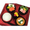 ちりめん手芸キット お供え膳 まごころの御供養飾り 御供え膳ちりめん細工 仏膳お供えセット お霊供膳 仏前料理布製