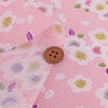 ちりめん生地 白桜(ピンク) 10cm単位 切り売り 可愛い手芸用チリメン レーヨンおにちりめん 縮緬細工生地桜柄