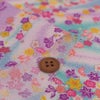 ちりめん生地 吹寄せパステル調(グリーン/薄紫) 10cm単位 切り売り 縮緬細工布地 レーヨンチリメン 吹き寄せ柄 可愛い伝統模様