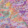 ちりめん生地 吹寄せパステル調(ピンク/紫) 10cm単位 切り売り 縮緬布地 レーヨンチリメン パステルカラー かわいいふきよせ柄