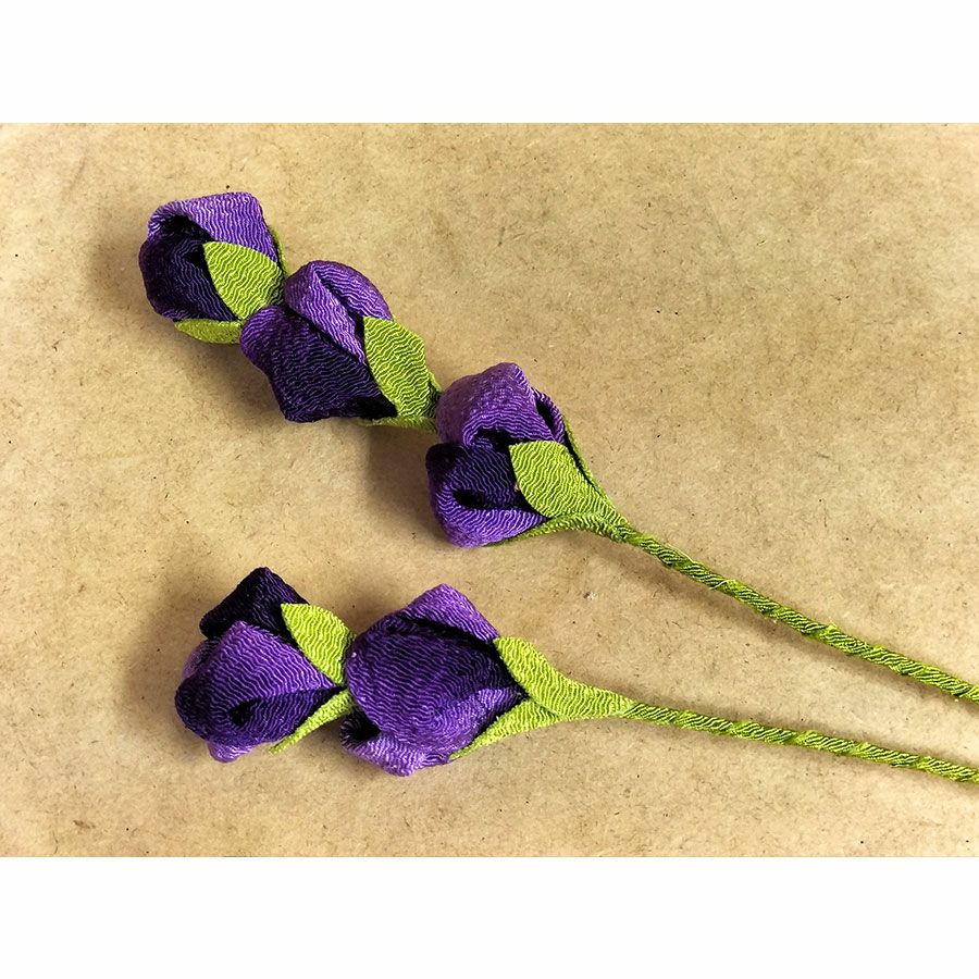 ちりめん細工キット お供え花 |生地 和柄/和布/ちりめん手芸通販布がたり
