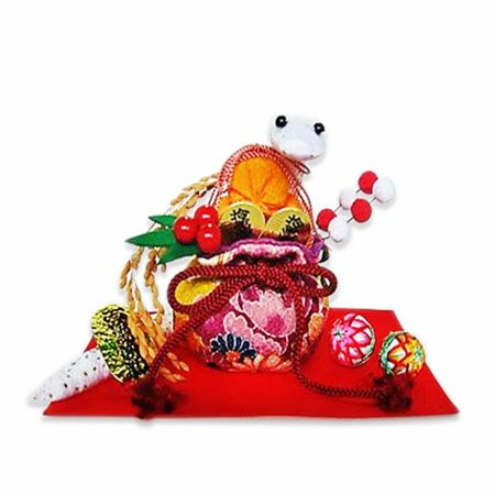〇1月5日発送〇happy-time＊ 切り落とし6袋、丸干し2袋 2025干支手作りキット 巳の開運宝袋 |生地 和柄/和布/ちりめん手芸通販
