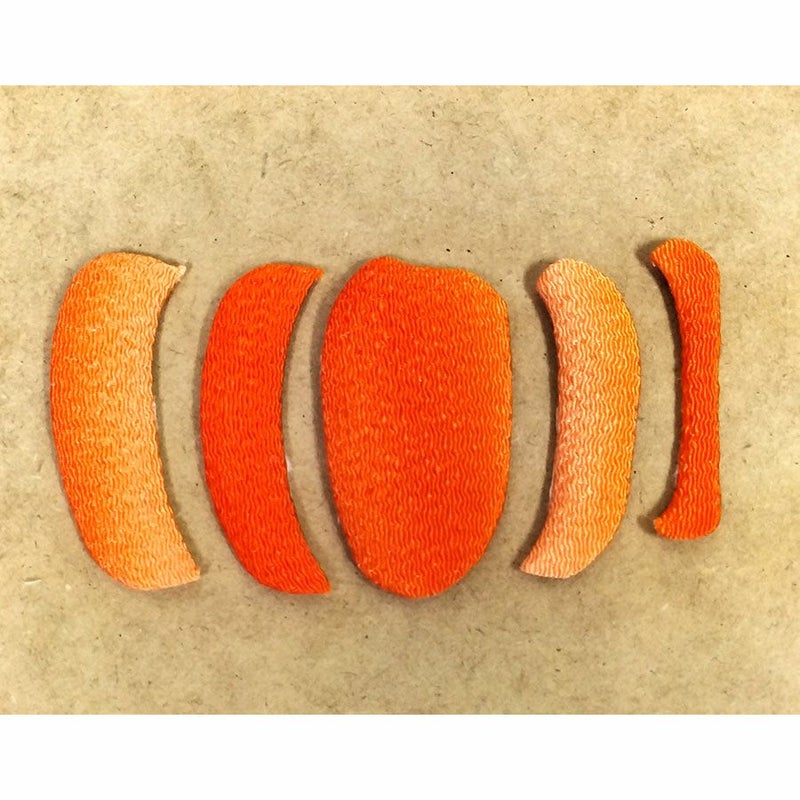 ちりめん手芸キット 風物短冊 10月 ハロウィンと秋桜