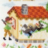 クロスステッチキット Nostalgic Story 赤ずきん クロス・ステッチ刺しゅう上級向き赤頭巾ちゃん オリムパス製絲