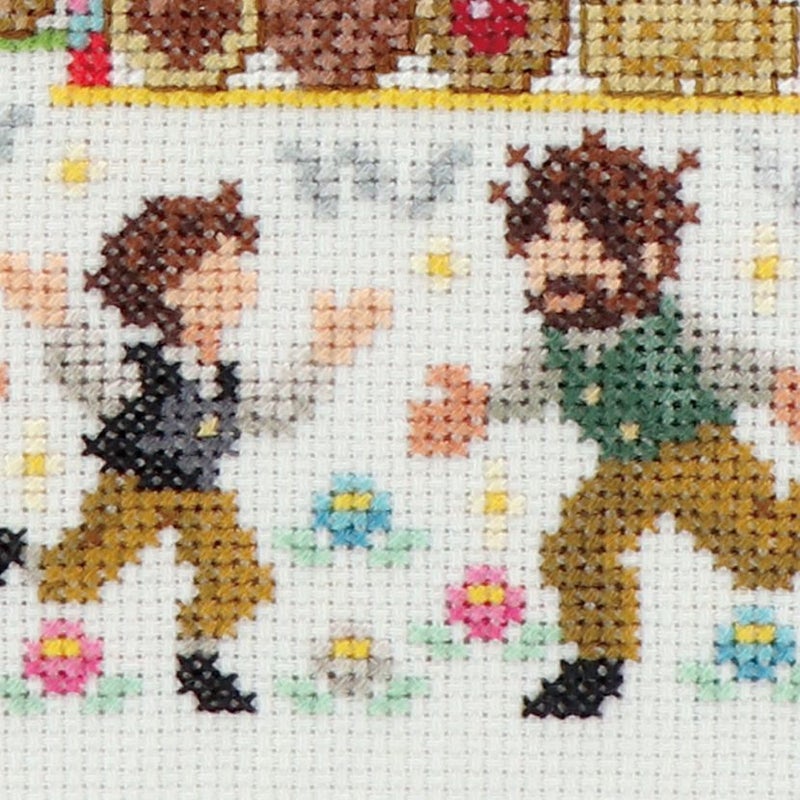 クロスステッチキット Nostalgic Story ヘンゼルとグレーテル クロス・ステッチ上級者向き グリム童話刺しゅうオリムパス製絲