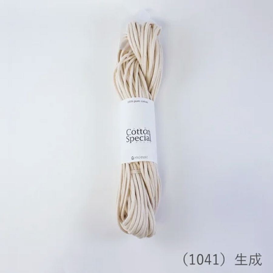 コットンスペシャル 4mm・30mかせ/綿100%コード マクラメ編みに