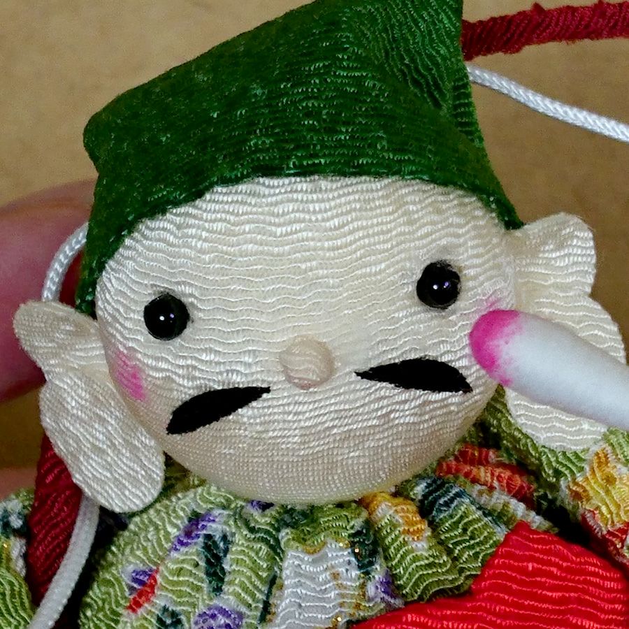 ちりめん細工キット 開運縁起の七福神人形 |生地 和柄/和布/ちりめん