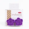 つまみ細工完成パーツ irohana(イロハナ) 単色 丸つまみ 菖蒲