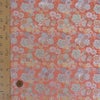 金襴生地(金らん) 親子ねじ梅(サーモンピンク)
