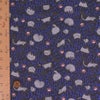 点描に猫の日常(グレー/ブルー) 10cm単位 切り売り