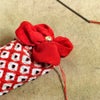 京きもの生地で作る絹の髪飾り 綿入りかのこと小花ピンのセット