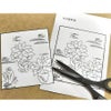 押し絵色紙細工キット なごみの花八景 福寿草