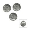 ブローチ台 25mm シルバー・3個入