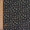 猫のABC体操(黒) 10cm単位 切り売り