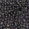 猫のABC体操(黒) 10cm単位 切り売り