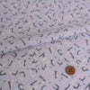 猫のABC体操(ライトグレー) 10cm単位 切り売り