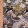 金襴生地(金らん) 天空の羽音(黒) 10cm単位 切り売り