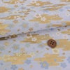  金襴生地(金らん) 金のかすみに松葉と桜(水色) 10cm単位 切り売り
