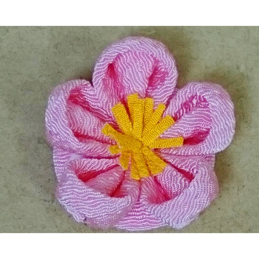 つるし飾り制作キット・花折々の七連つるし飾り ちりめん細工下げもん