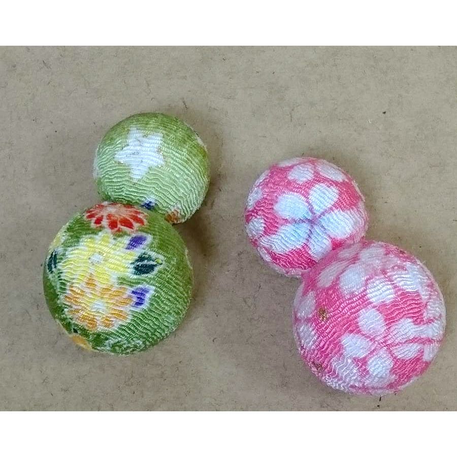 つるし飾り制作キット・花折々の七連つるし飾り ちりめん細工下げもん