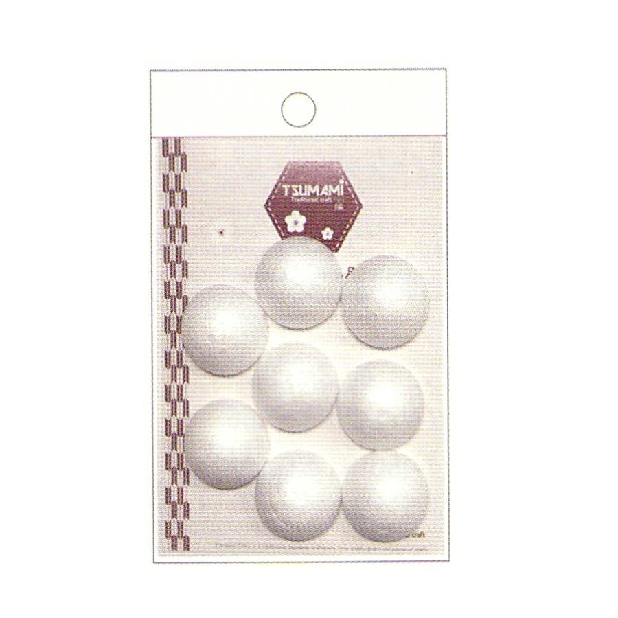 半円/半球スチロール 30mm用・8個入 |生地 和柄/和布/ちりめん手芸通販