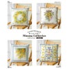 クロスステッチキット クッション ミモザと春の小花・オノエメグミ ミモザコレクション