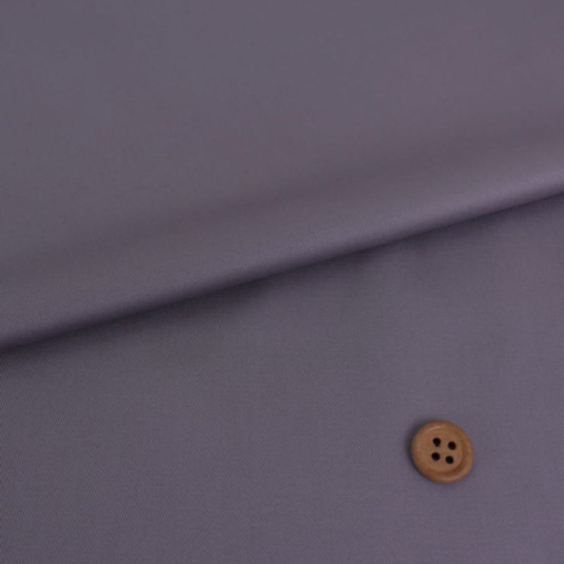 コットンツイル無地(グレー) 10cm単位 切り売り