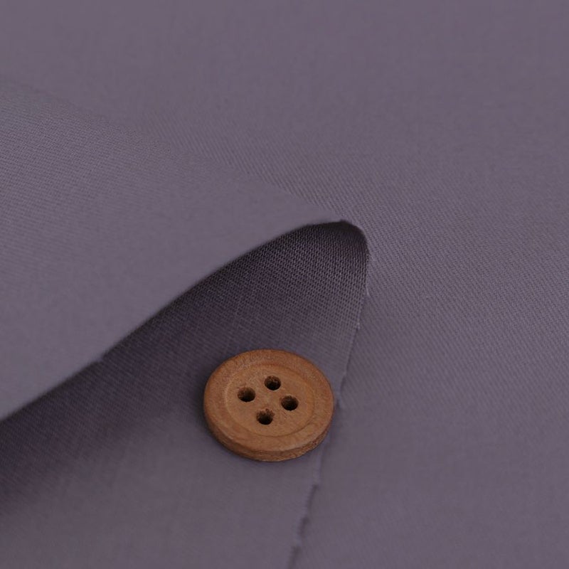 コットンツイル無地(グレー) 10cm単位 切り売り