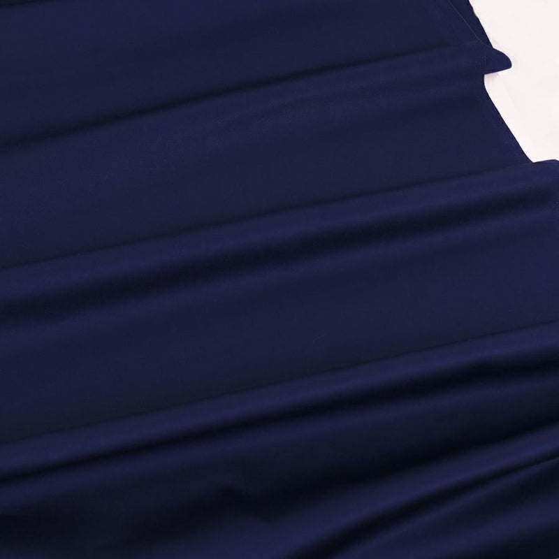  コットンツイル無地(紺色) 10cm単位 切り売り