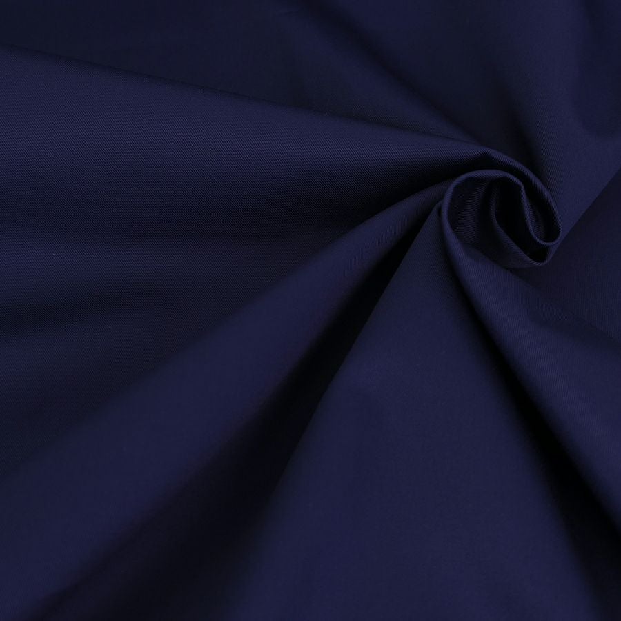  コットンツイル無地(紺色) 10cm単位 切り売り