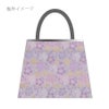金襴生地(金らん) 桜と結び七宝(白/薄紫) 10cm単位 切り売り