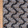 金襴生地(金らん) 桜波(黒/ベージュ) 10cm単位 切り売り