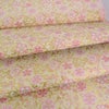 金襴生地(金らん) 金のかごめに桜づくし(クリームイエロー)
