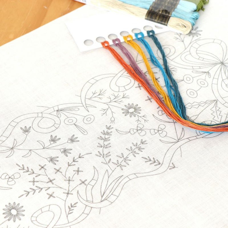 刺しゅうキット マカベアリス 春風のリボン