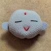 ちりめん手芸キット ほほえみ地蔵のチャーム・2個セット やさしい笑顔で見守ってくれる可愛いお地蔵さんをお守りに