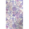 着物用洗える生地 束ねのしに和花(薄紫) 1反売り(約12m) 七五三の祝い着や和装小物に華やか上品なポリエステル和柄反物
