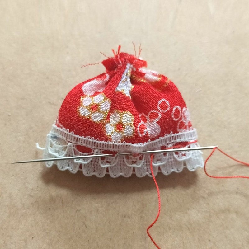 ちりめん手芸キット おめかしうさぎのチャーム・2個セット ハンドメイドキット 和風チャーム手作り ウサギの根付 ミニ飾り