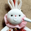 ちりめん手芸キット おめかしうさぎのチャーム・2個セット ハンドメイドキット 和風チャーム手作り ウサギの根付 ミニ飾り
